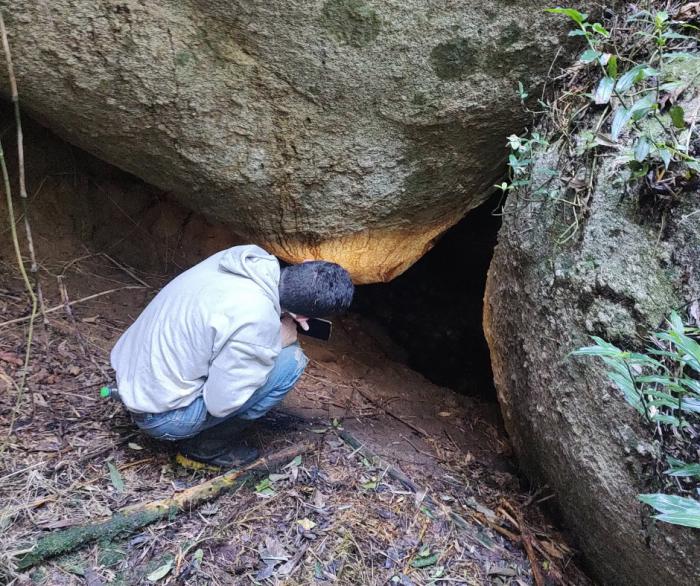 Cavernas inéditas descobertas no Bairro Morro Agudo