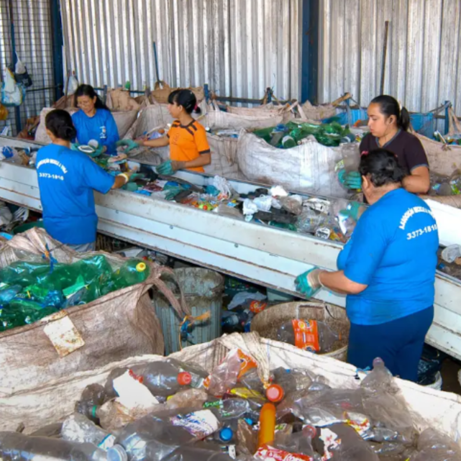 Produção de plástico reciclado no Brasil cresceu 8% em 2024