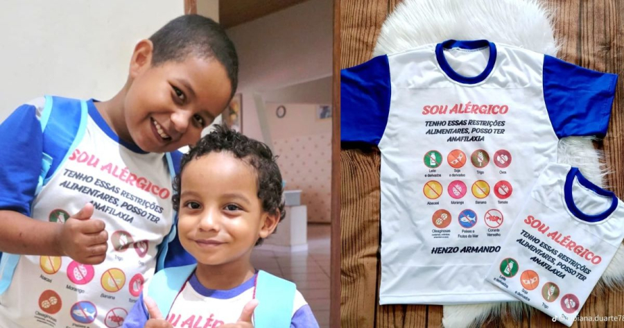 Irmãos de Itaoca vivem com alergias múltiplas e campanha tenta garantir medicamento de emergência