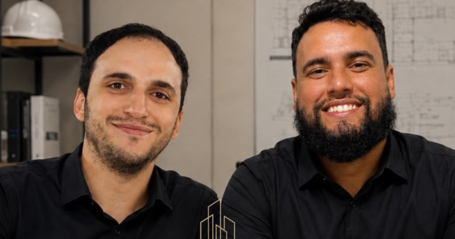 Após crescerem em famílias da construção civil, dupla de engenheiros cria empresa no Vale do Ribeira